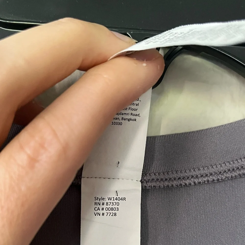 Alo Yoga Alosoft Finesse T-shirt in Gray Women’s Size S - Picture 6 of 13